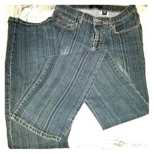 Faded black stretch Visoss jeans